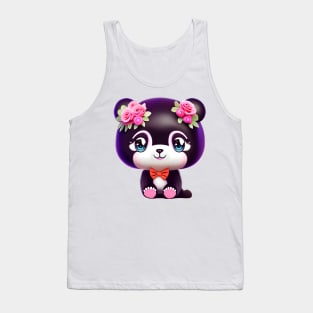 Cute kawaii kitten Tank Top